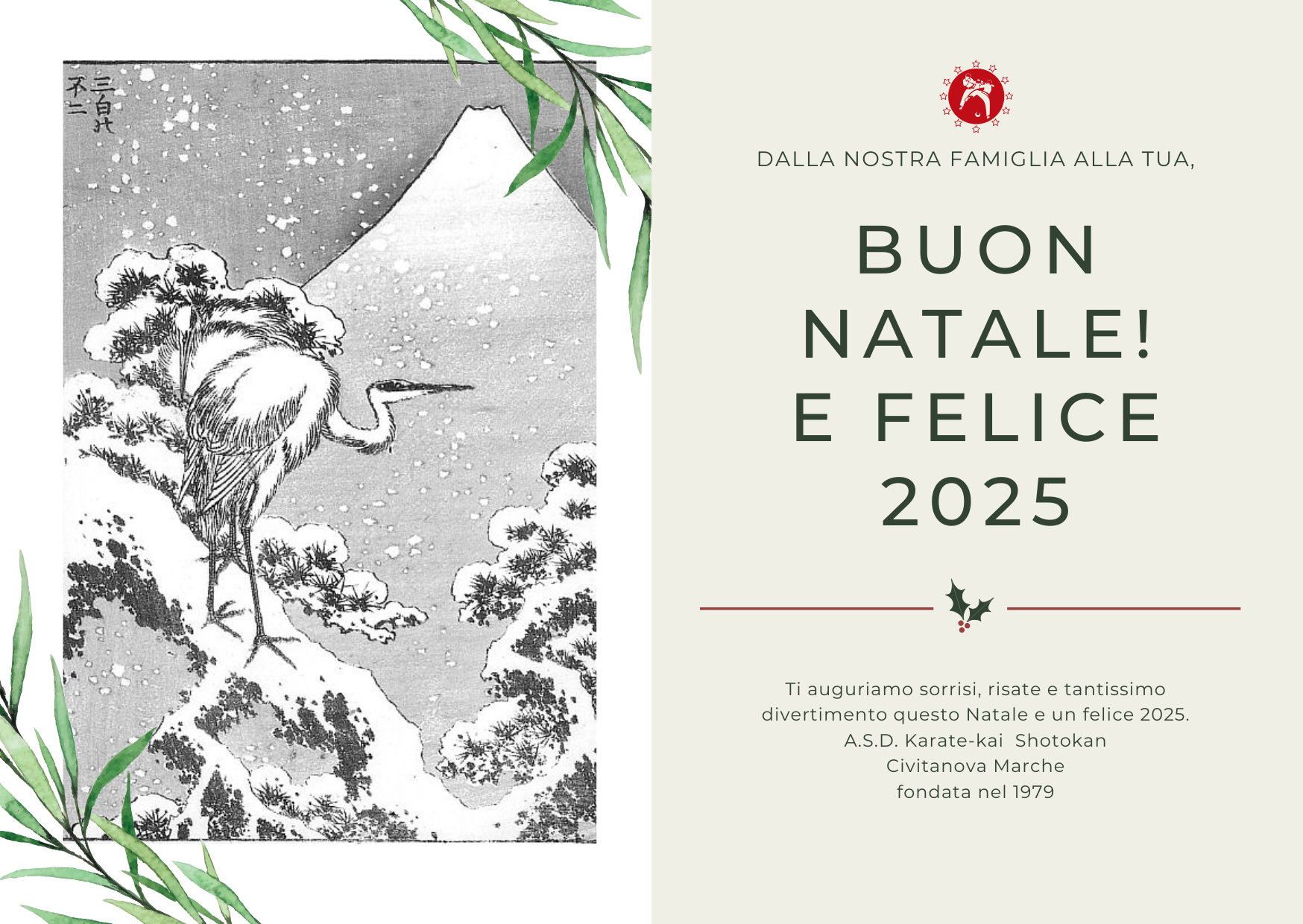 Variazione orario per il periodo natalizio dicembre 2024.